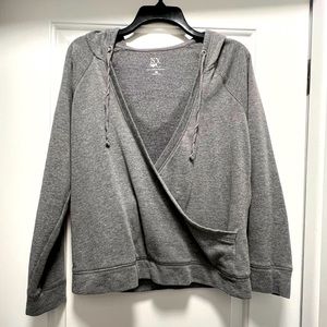 New York and Company V-Neck Hoodie
